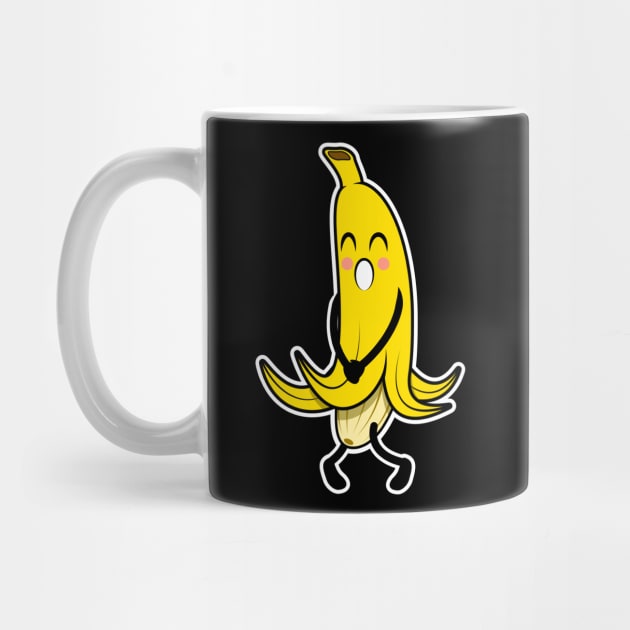 Funny Shy banana by Brutusals.Design